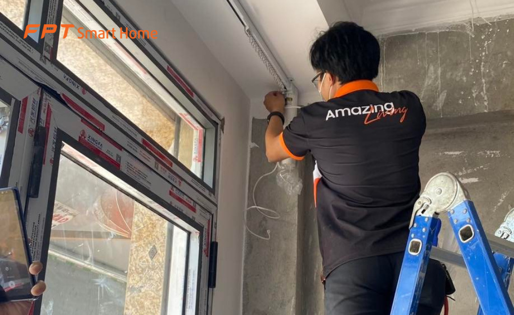 4 lưu ý cần nhớ khi lắp đặt rèm thông minh của FPT Smart Home - FPT Smart home lắp-đặt-rèm-thông-minh-tại-nhà