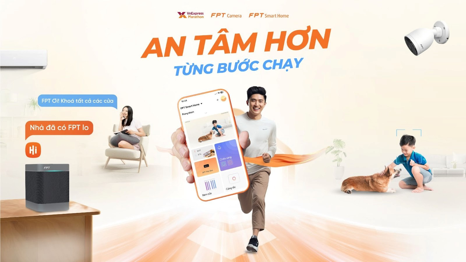FPT Smart Home lần đầu tiên đồng hành VnExpress Marathon 2024 - FPT Smart home an-tam-hon-tung-buoc-chay