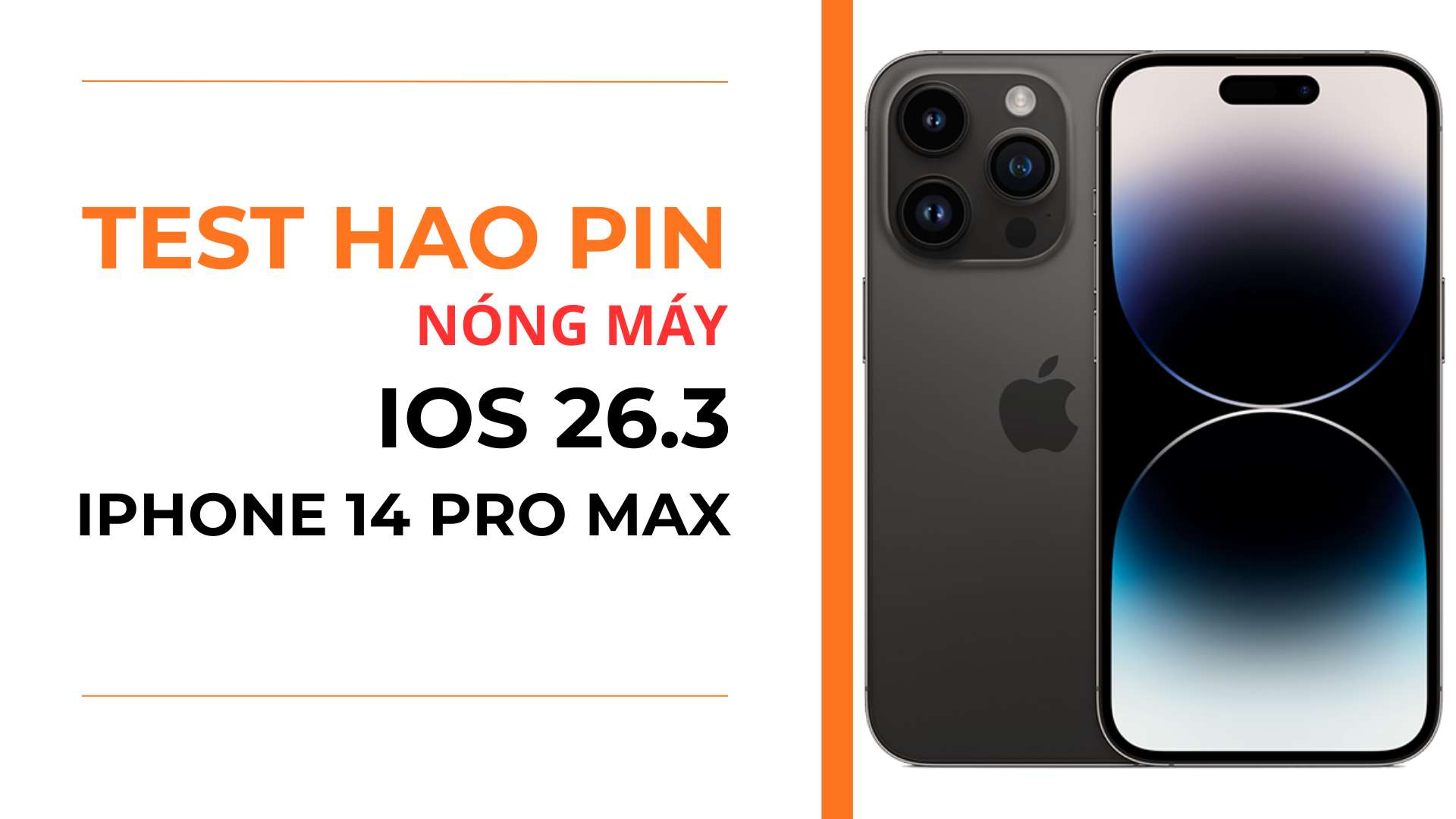 4. Đánh giá pin iOS 26.3 trên iPhone 14 Pro Max