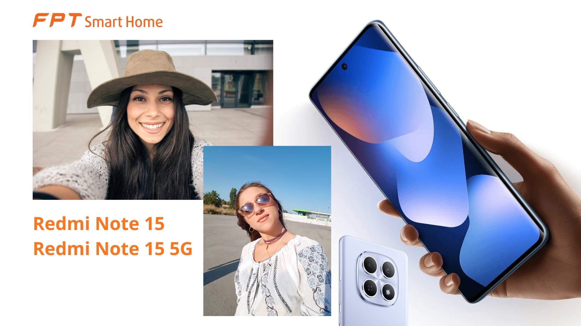 Camera trước Xiaomi Redmi Note 15 & Note 15 5G