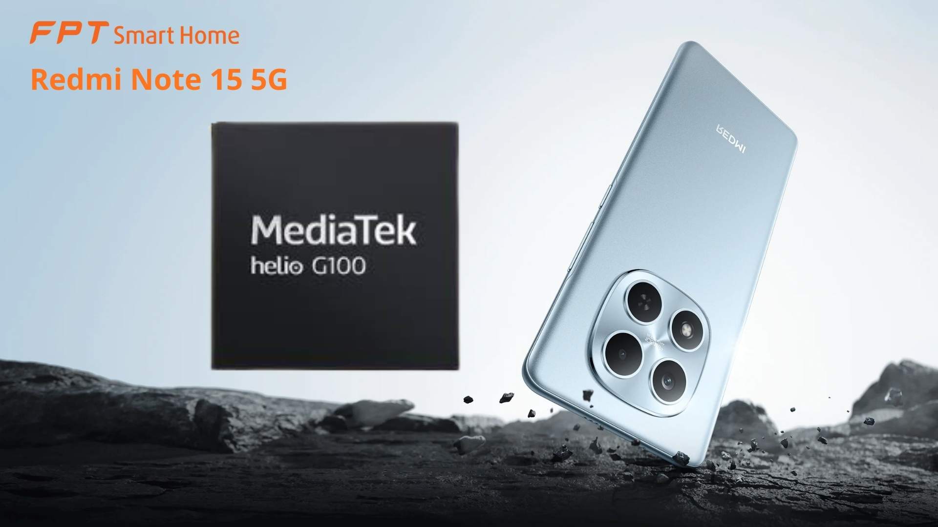 Chip MediaTek Helio G100-Ultra Xiaomi Redmi Note 15 và Note 15 5G