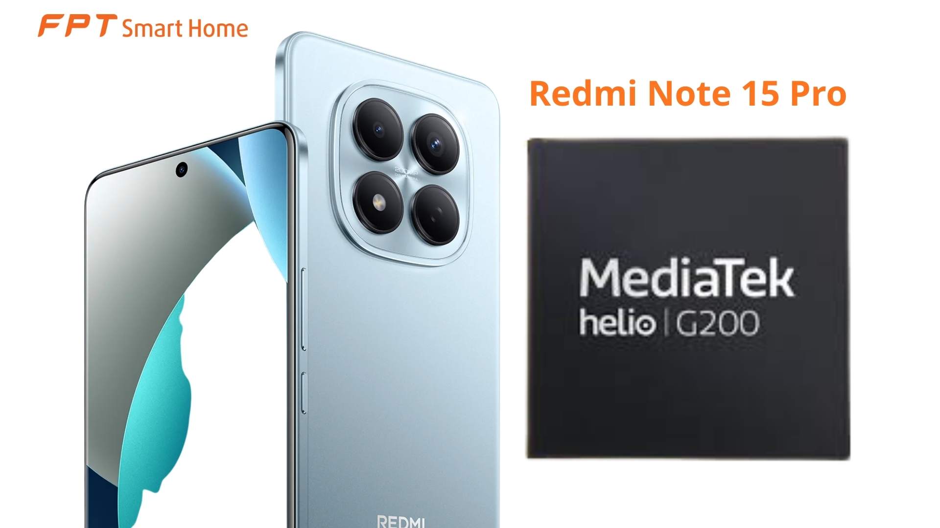 Chip MediaTek Helio G200-Ultra Xiaomi Redmi Note 15 Pro