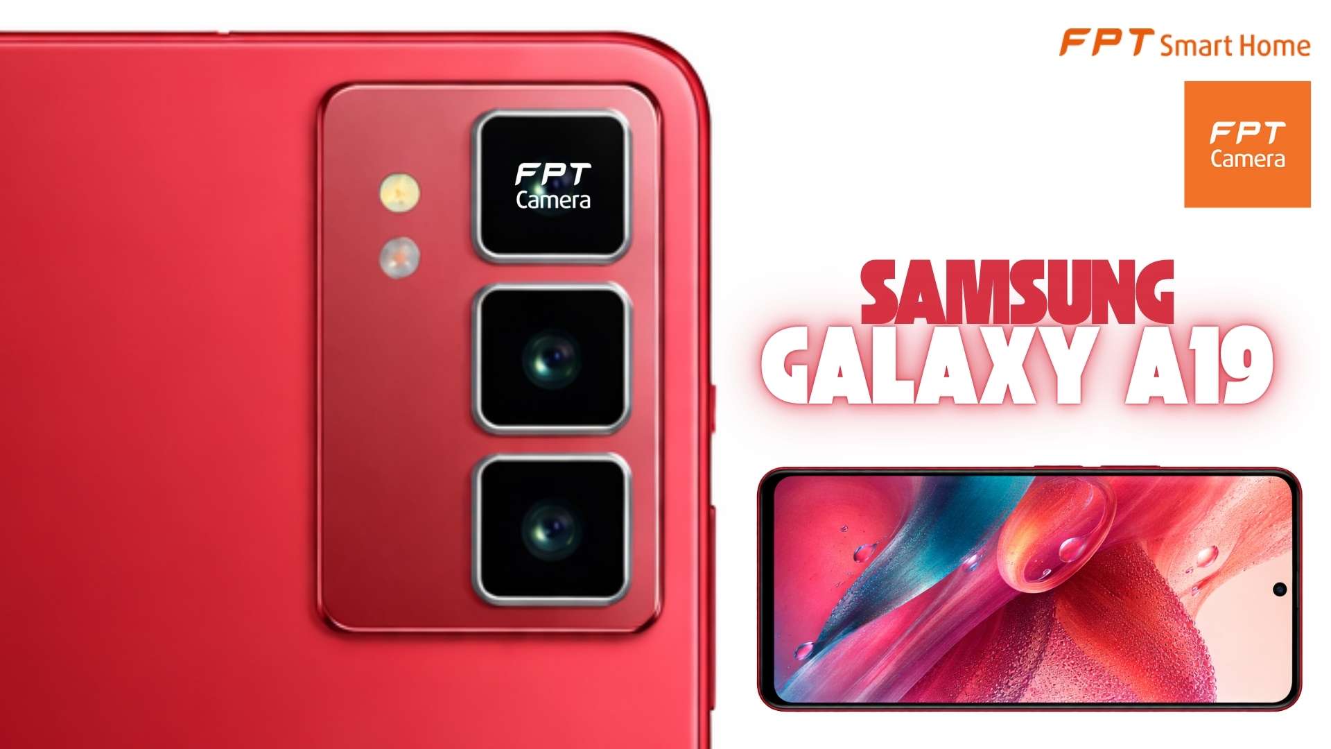 Thiết kế Samsung Galaxy A18 và A19 thay đổi ngoạn mục với màu đỏ và camera vuông