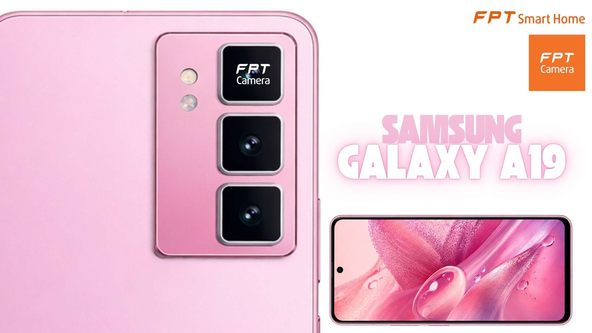 Thiết kế Samsung Galaxy A18 và A19 thay đổi ngoạn mục với màu hồng và camera vuông