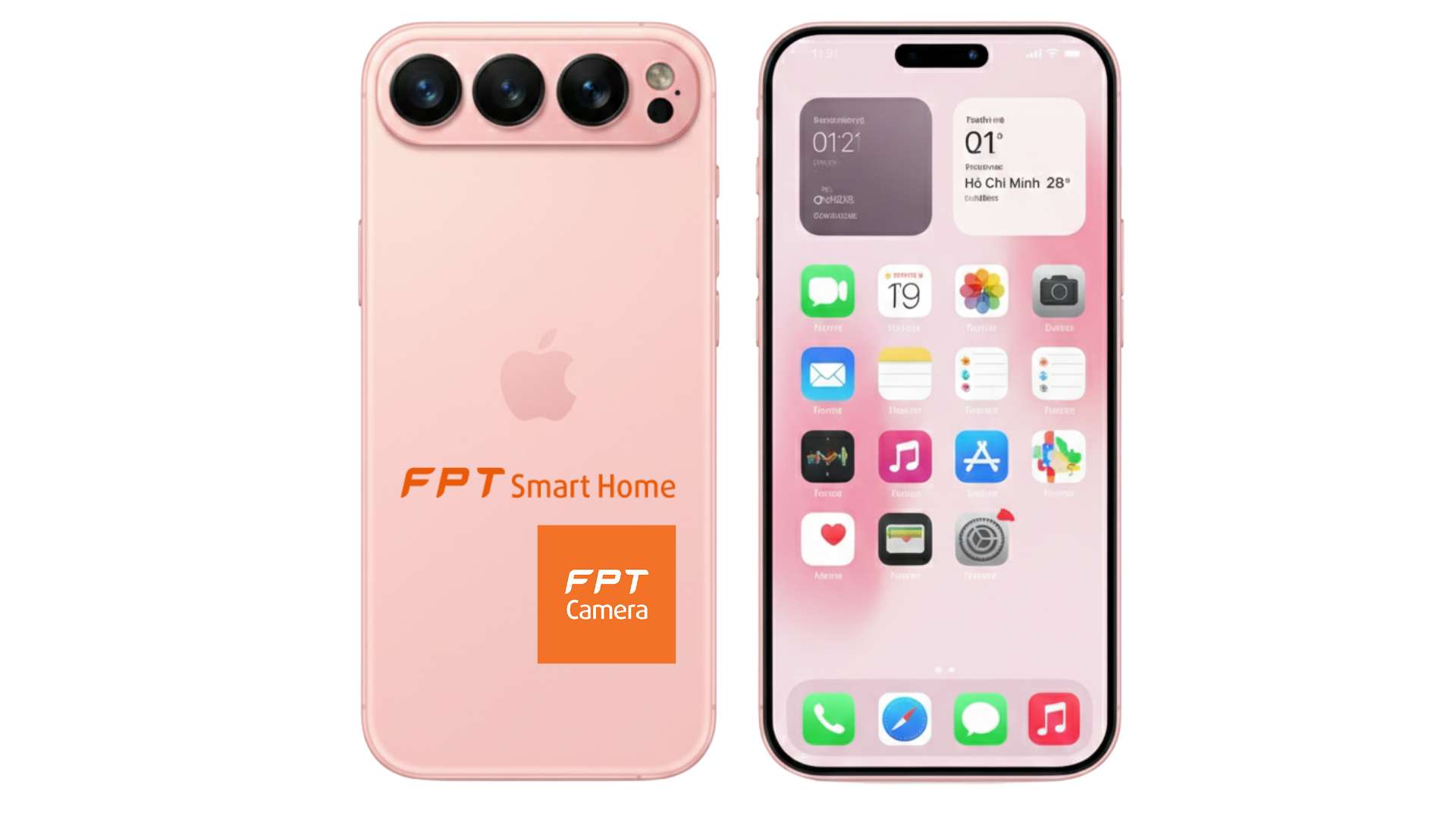 iPhone 18 Pro và 18 Pro Max màu hồng