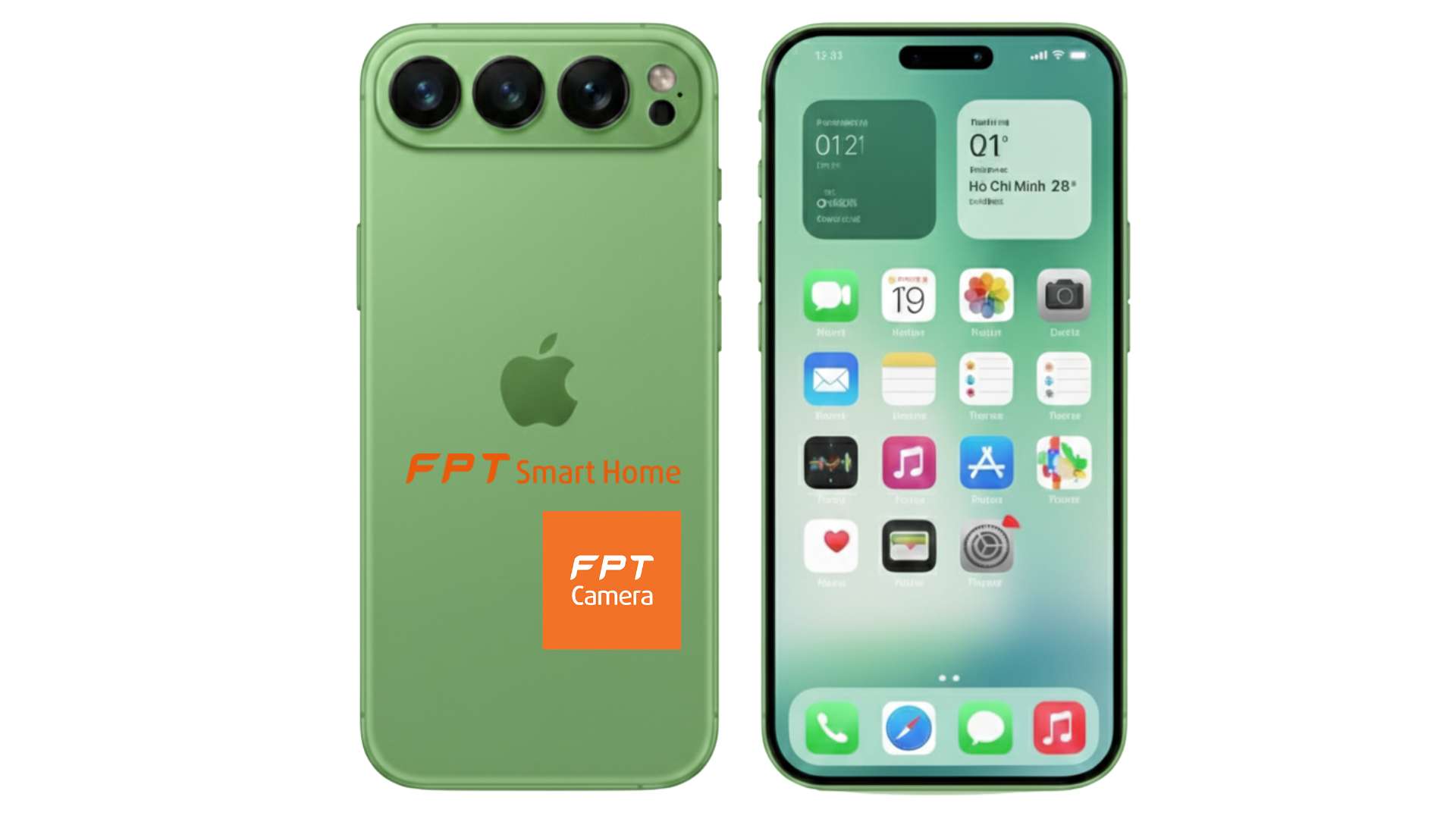 iPhone 18 Pro và 18 Pro Max màu xanh