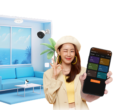 beautiful asian business woman showing smartphone mockup blank screen ok sign 2