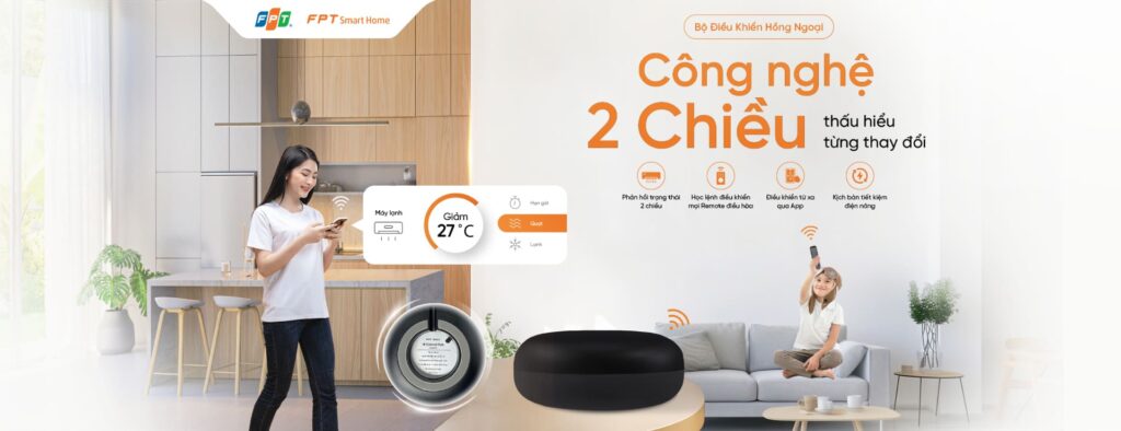 Bộ điều khiển hồng ngoại Smart home