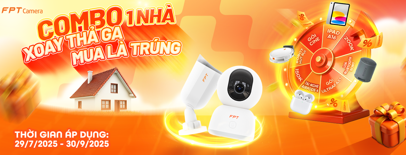 Chương trình combo 1 nhà - Xoay thả ga - Mua là trúng