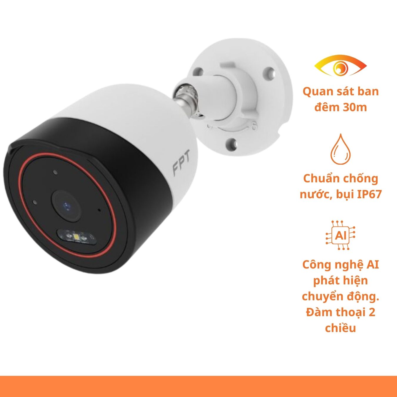FPT Camera SE 2S - FPT Smart home FPT Camera an ninh giám sát SE 2S