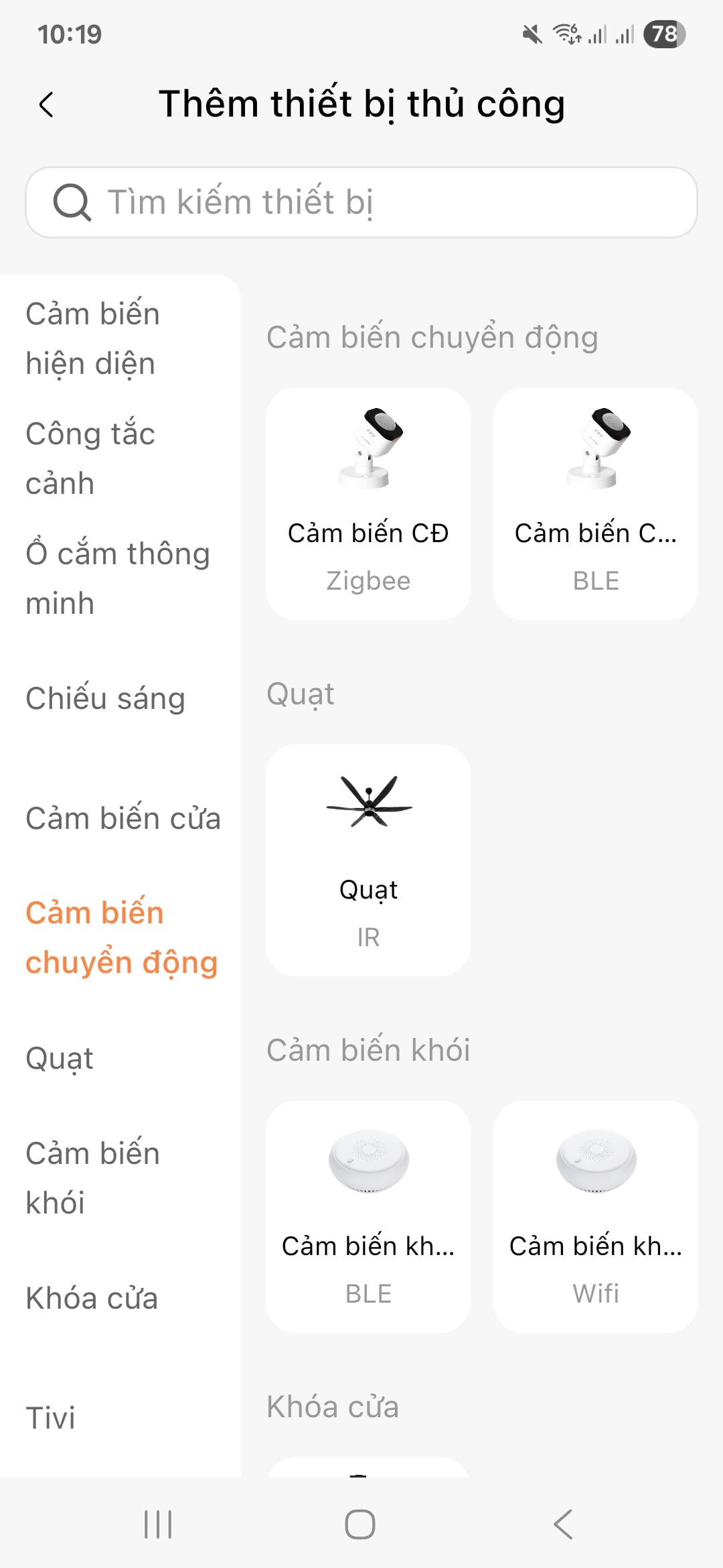 Ket noi Cam bien chuyen dong am tran tren FPT LIFE 3 1