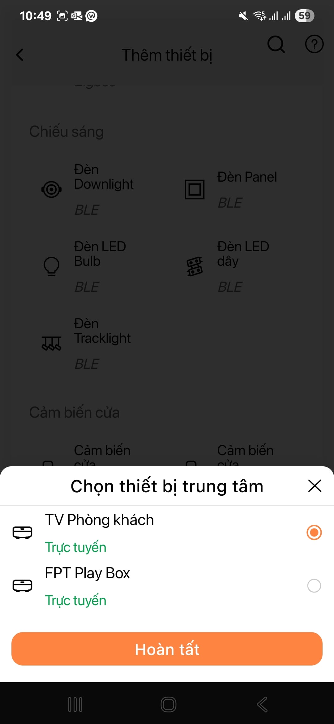 Ket noi Cam bien khoi ATHENA tren FPT LIFE 4 1