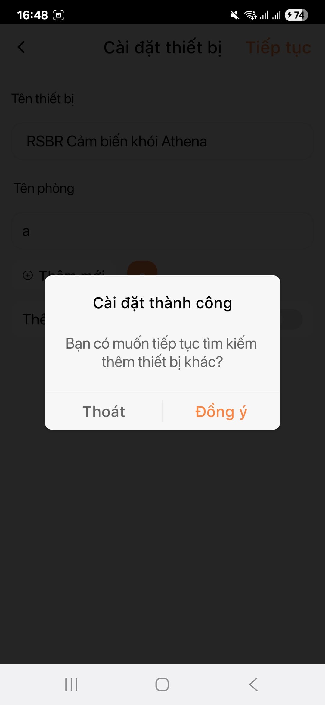 Ket noi Cam bien khoi ATHENA tren FPT LIFE 7 1