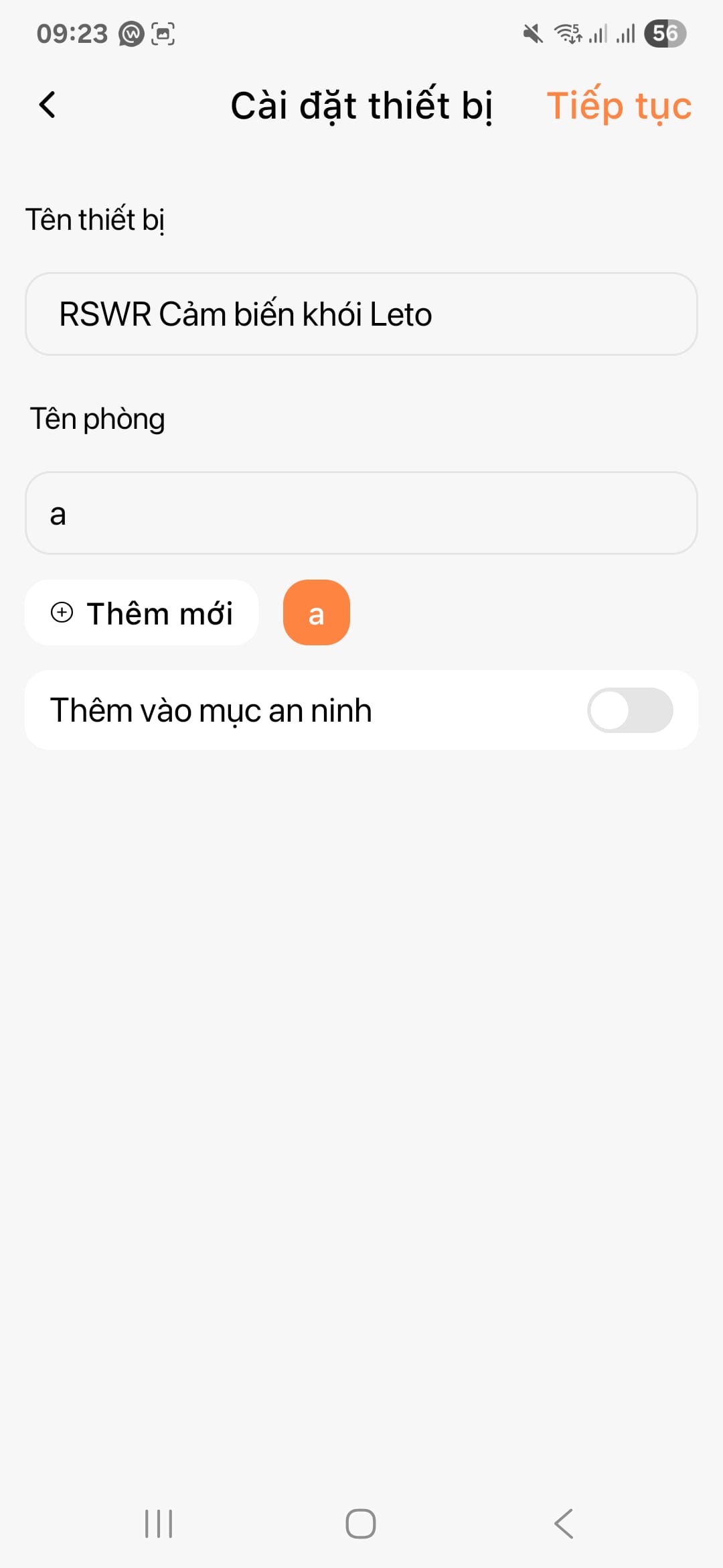 Ket noi Cam bien khoi Wi Fi tren FPT LIFE 5