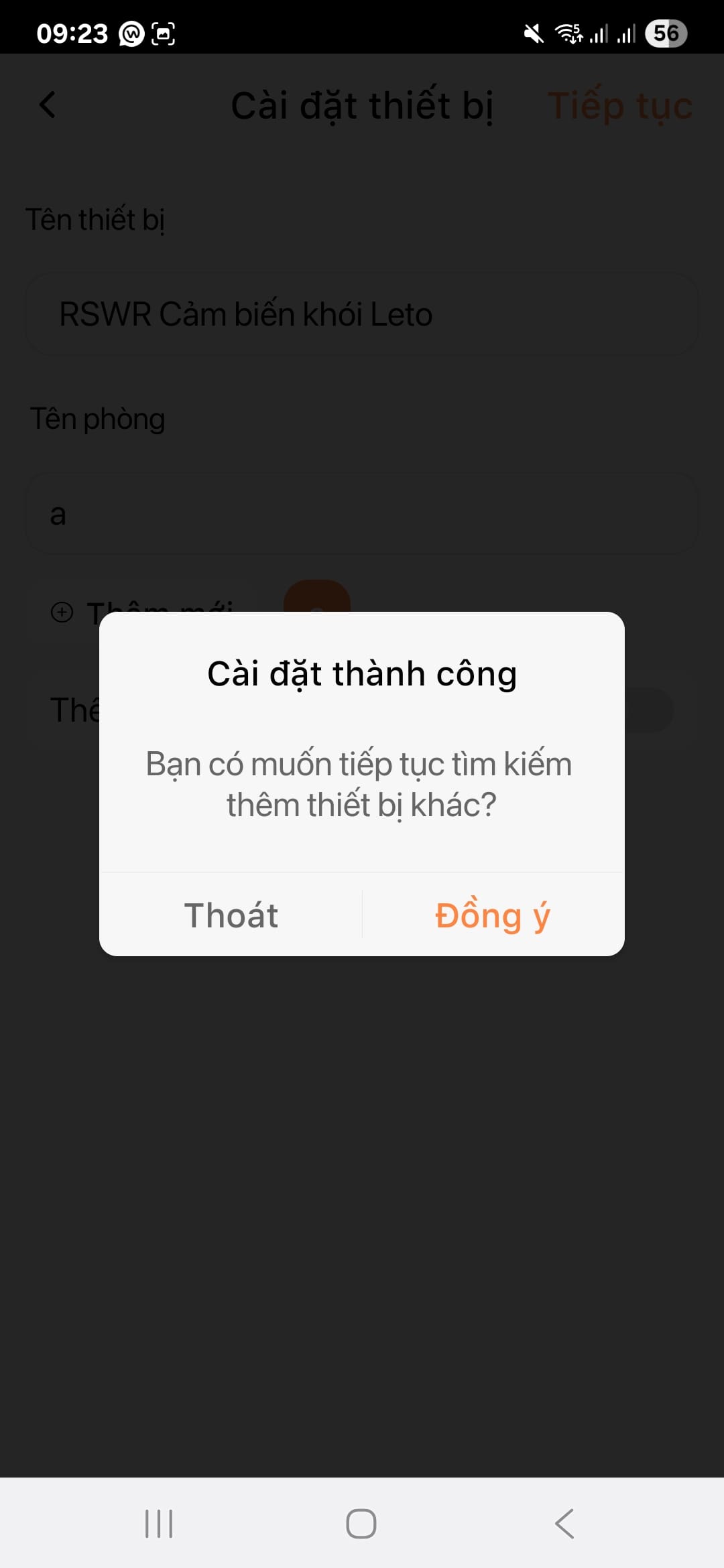 Ket noi Cam bien khoi Wi Fi tren FPT LIFE 7