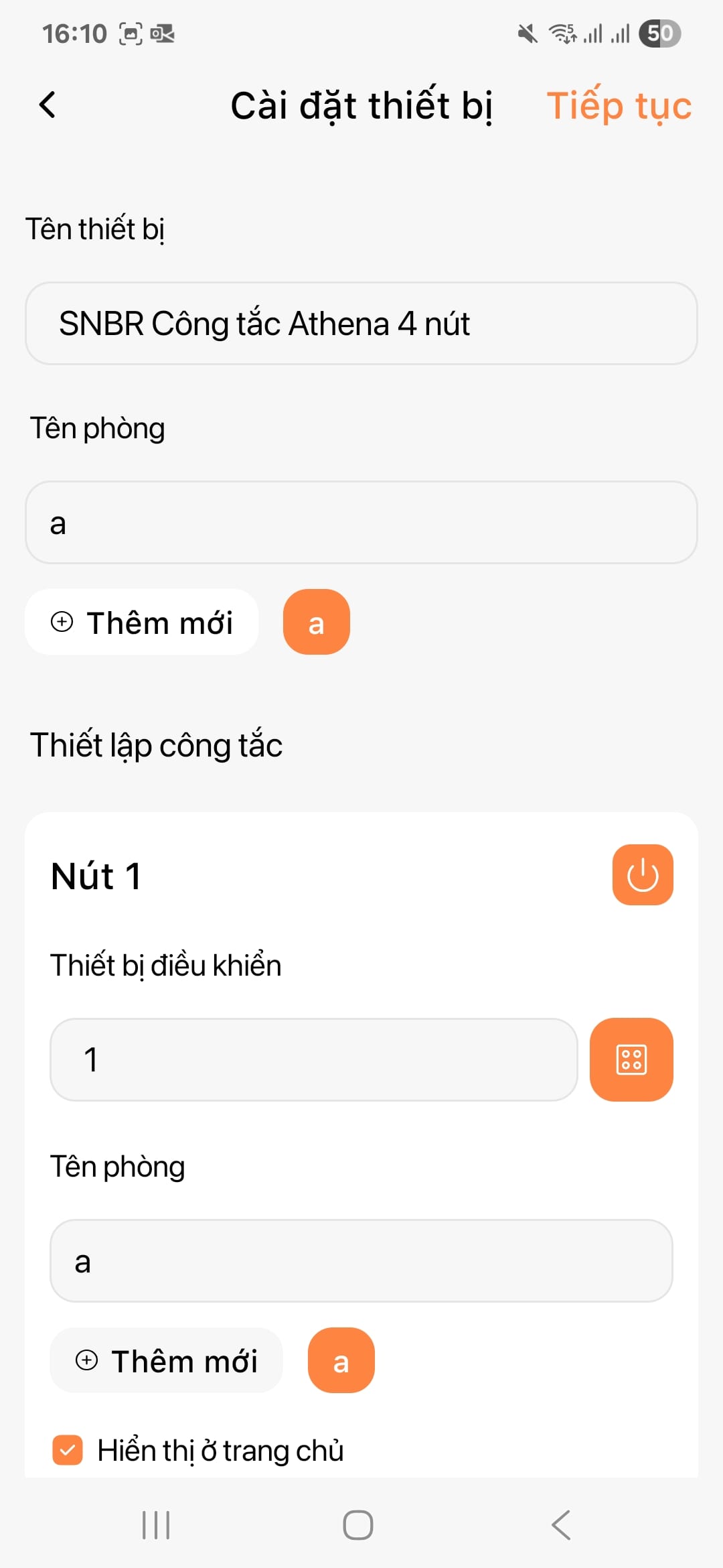 Ket noi Cong tac cam ung ATHENA tren FPT LIFE 6 1