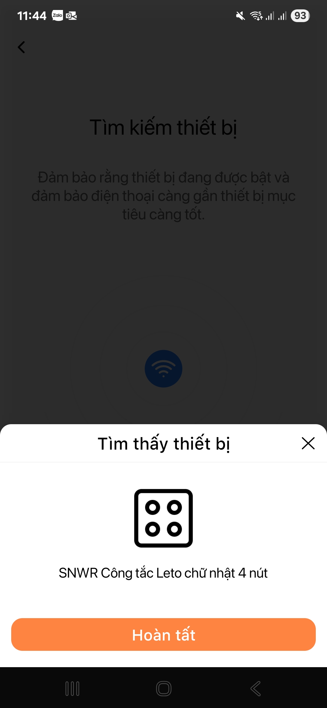 Ket noi Cong tac cam ung Wi Fi LETO tren FPT LIFE 4