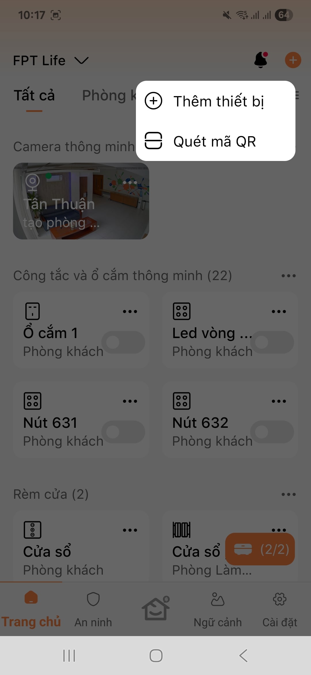 Ket noi Cong tac dieu khien rem cua thong minh tren FPT LIFE 1