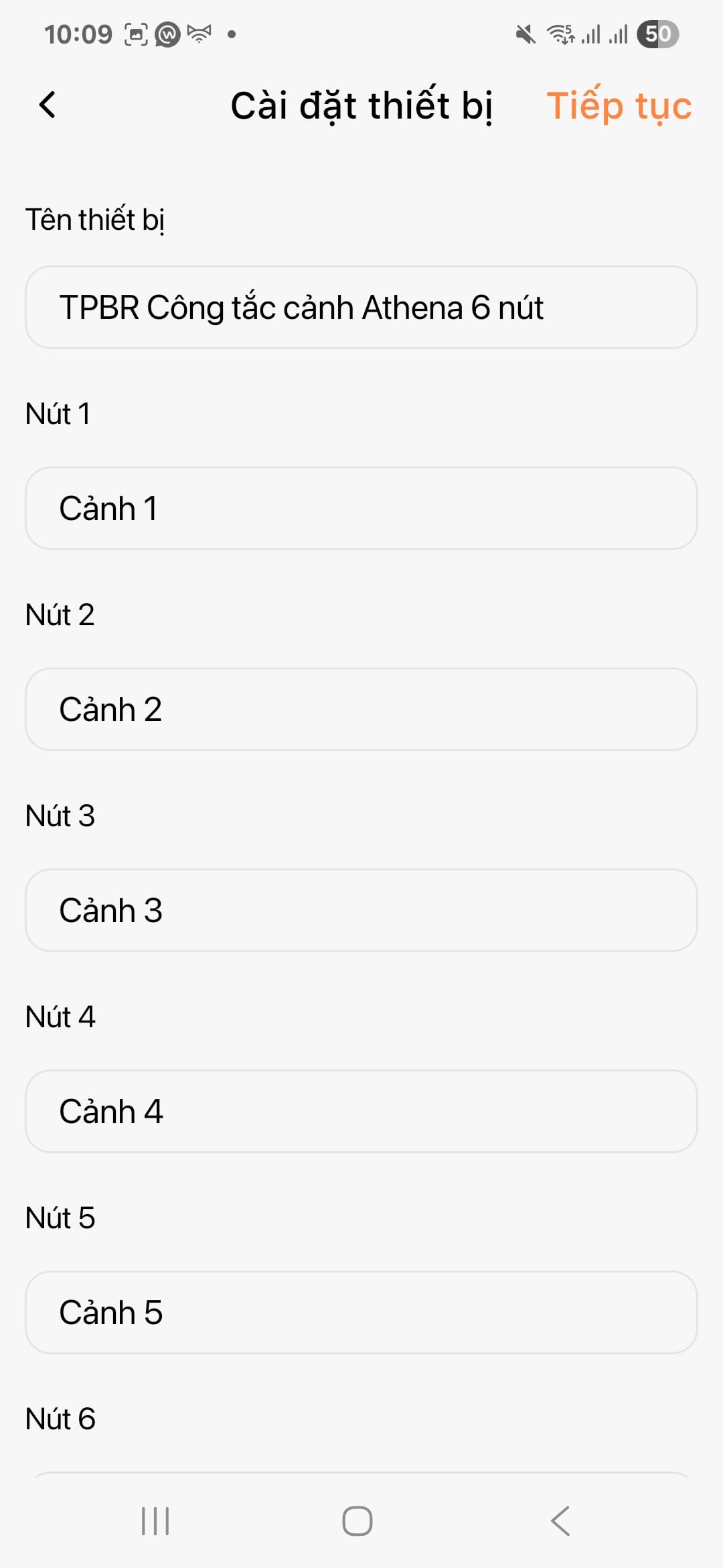 Ket noi Cong tac ngu canh 6 nut tren FPT LIFE 6 2