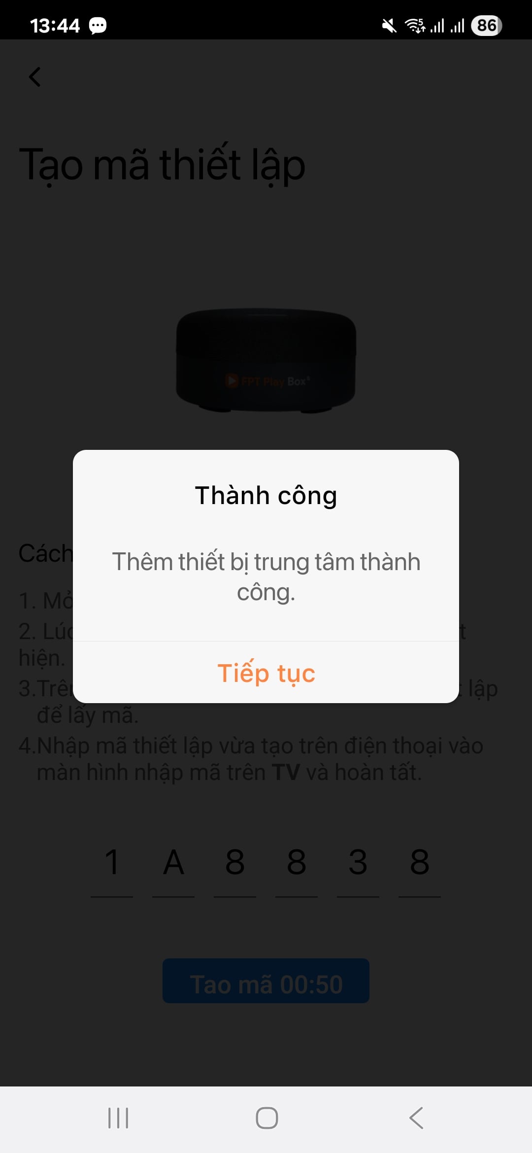 Thiet lap Bo dieu khien trung tam FPT PLAY BOX S 5 2