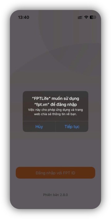 Đăng nhập FPT Life 2