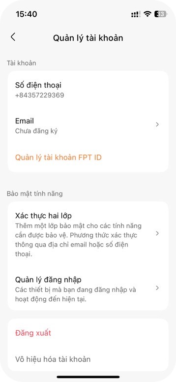 Đăng xuất FPT Life 2