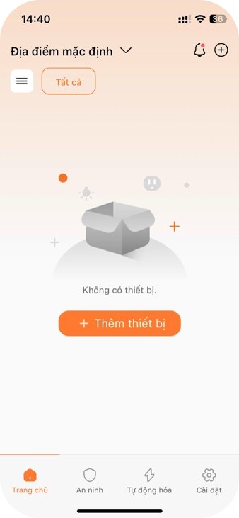 Tạo nhà trên app FPT Life 1