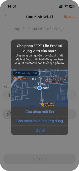 Thêm camera bằng wifi 7