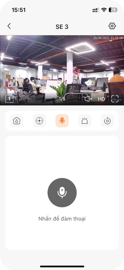 Xem trực tiếp camera trên FPT Life 2