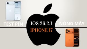 iOS 26.2.1 trên iPhone 17 và iPhone Air hao pin, nóng máy