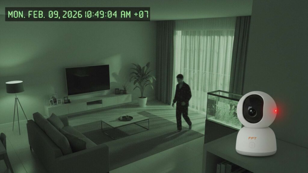 Camera giám sát ban đêm nhìn rõ tới đâu trong bóng tối