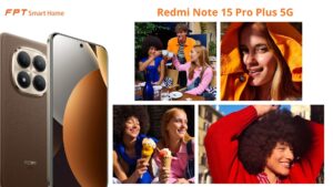 Camera trước Xiaomi Redmi Note 15 Pro Plus 5G