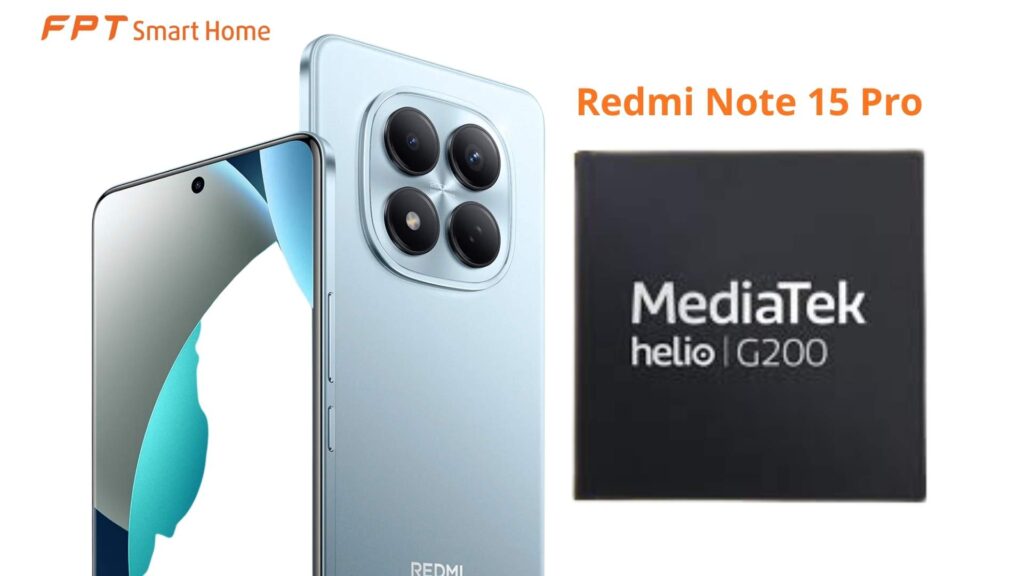 Chip MediaTek Helio G200-Ultra Xiaomi Redmi Note 15 Pro