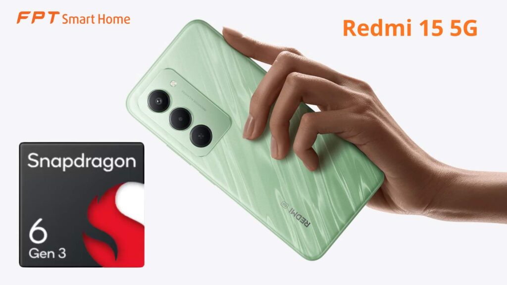 Chip Snapdragon 6s Gen 3 Xiaomi Redmi 15 5G