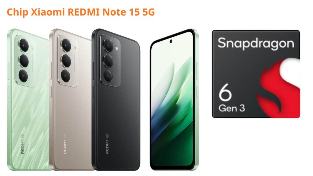 Chip Xiaomi REDMI Note 15 5G