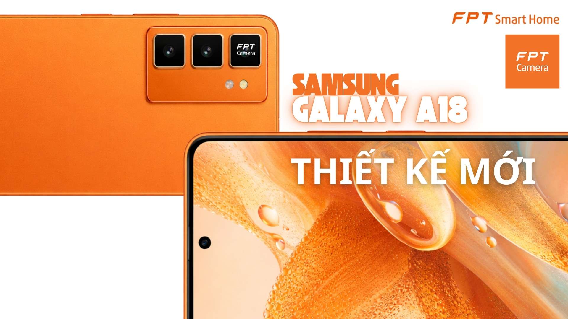 Lộ diện thiết kế Samsung Galaxy A18 mới toanh - FPT Smart home Lộ diện thiết kế Samsung Galaxy A18 mới toanh