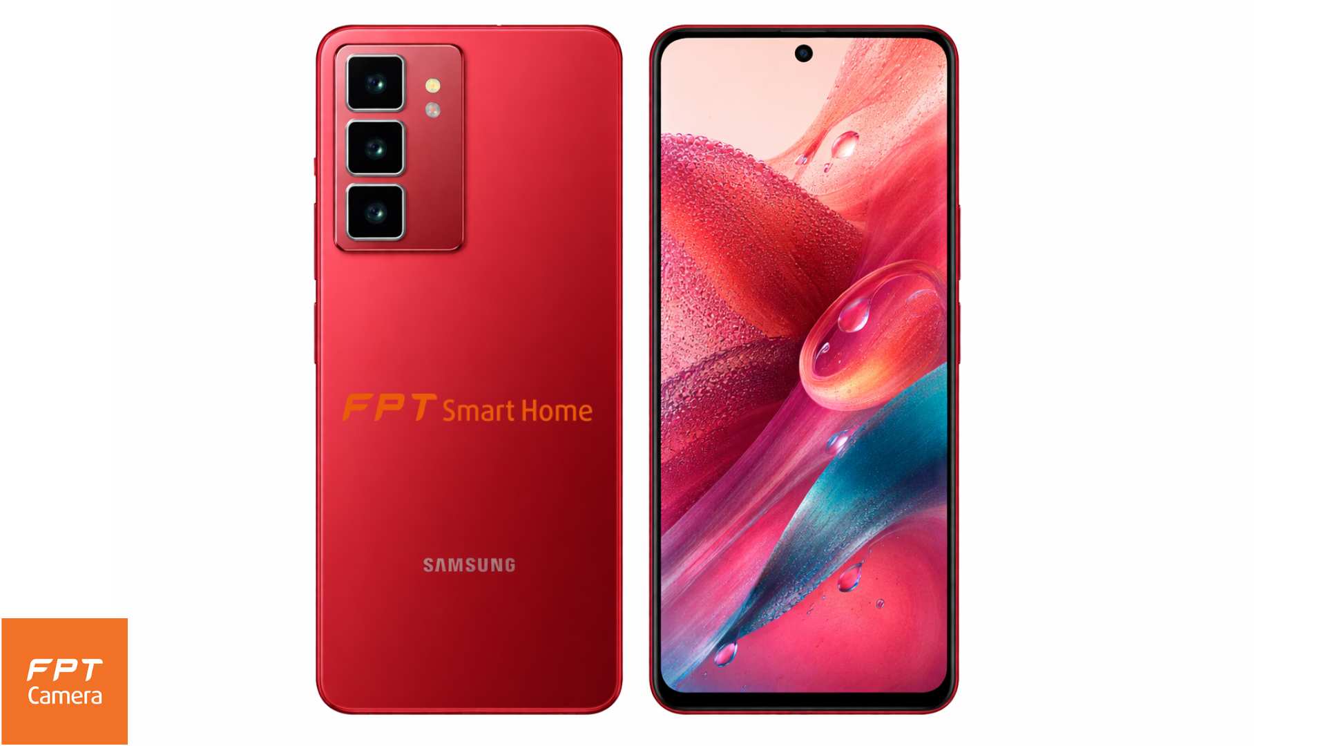 Samsung Galaxy A57 hé lộ màu đỏ và camera vuông vứt