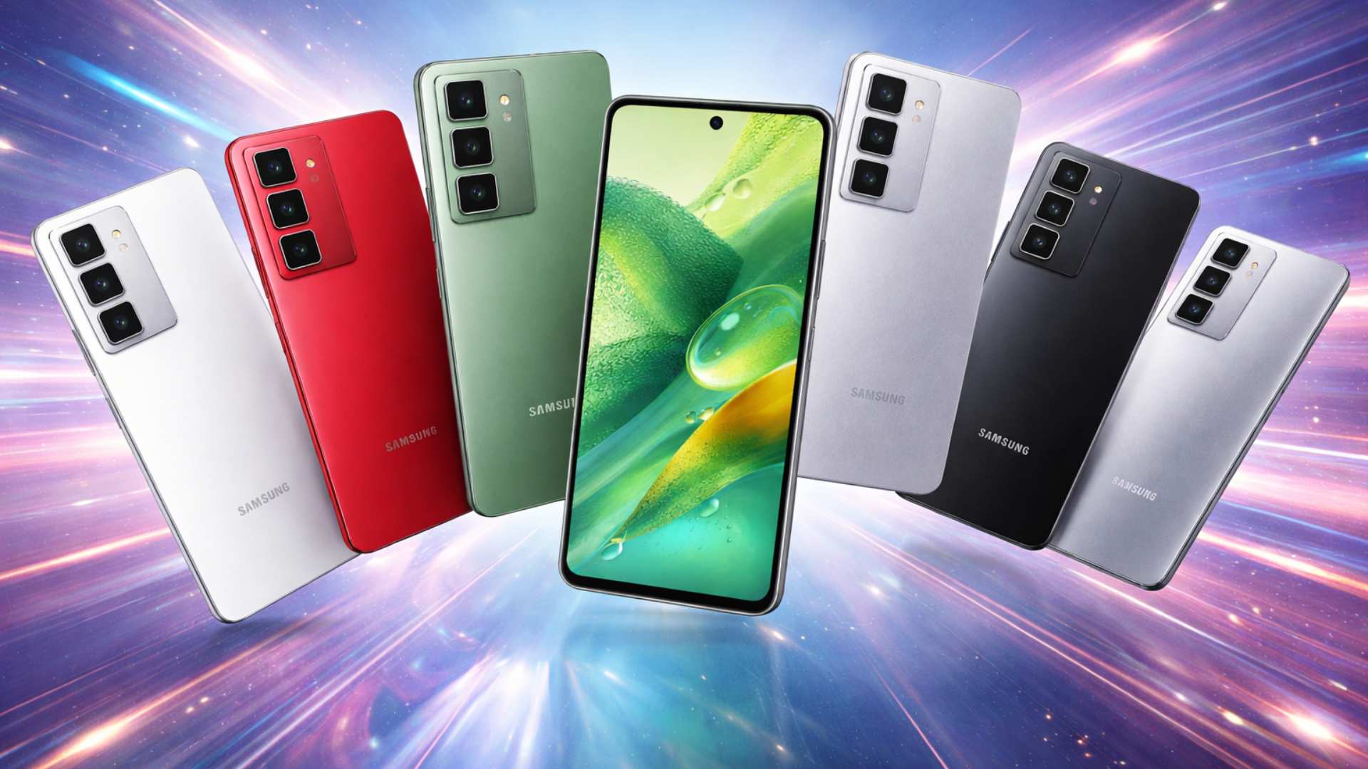 Samsung Galaxy A57 hé lộ màu sắc và camera vuông vứt