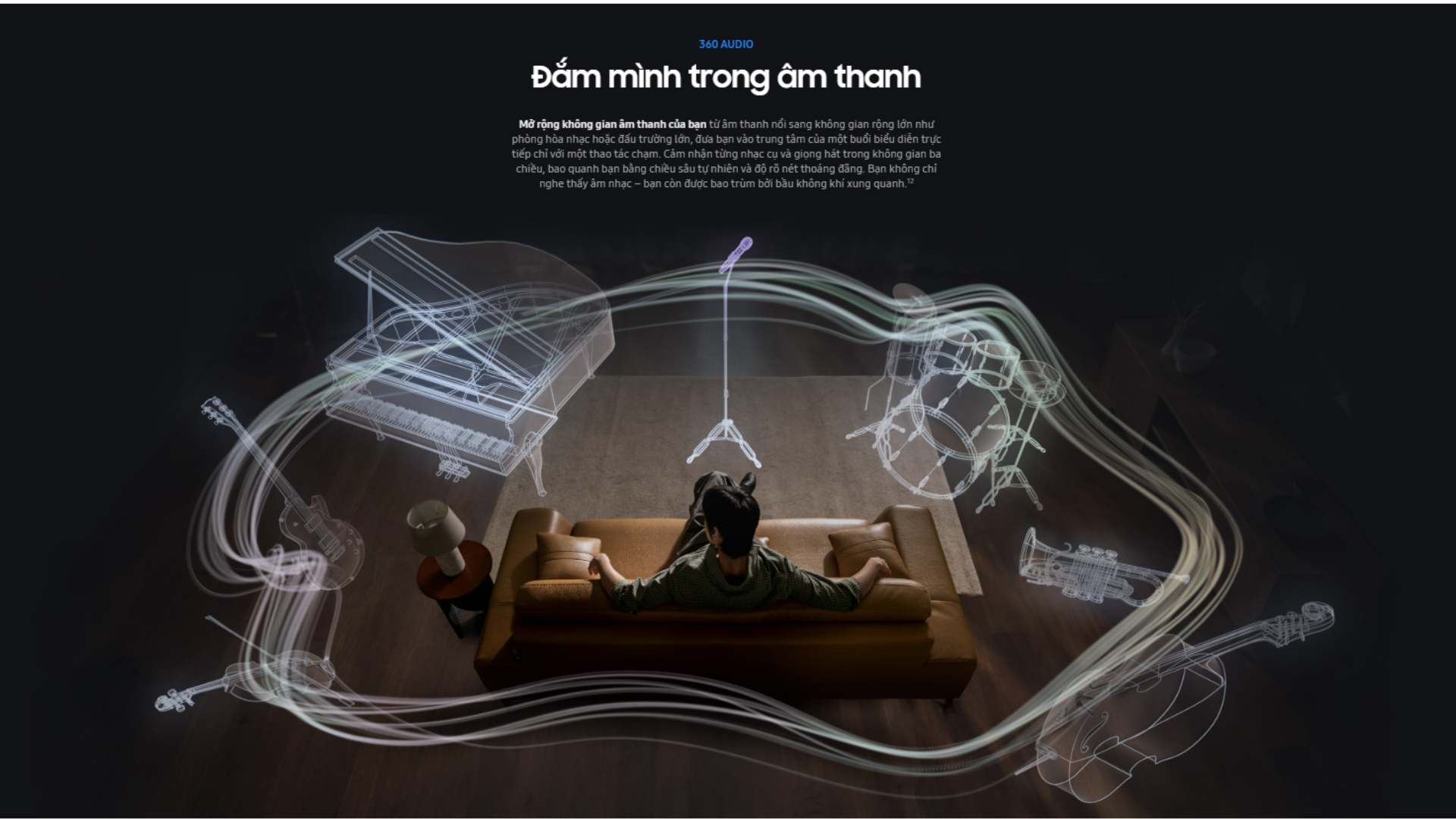 Tai nghe Galaxy Buds4 và Buds4 Pro màu mới, tính năng mới - FPT Smart home Tai nghe Galaxy Buds4 và Buds4 Pro có tính năng Âm thanh không gian 360 Audio